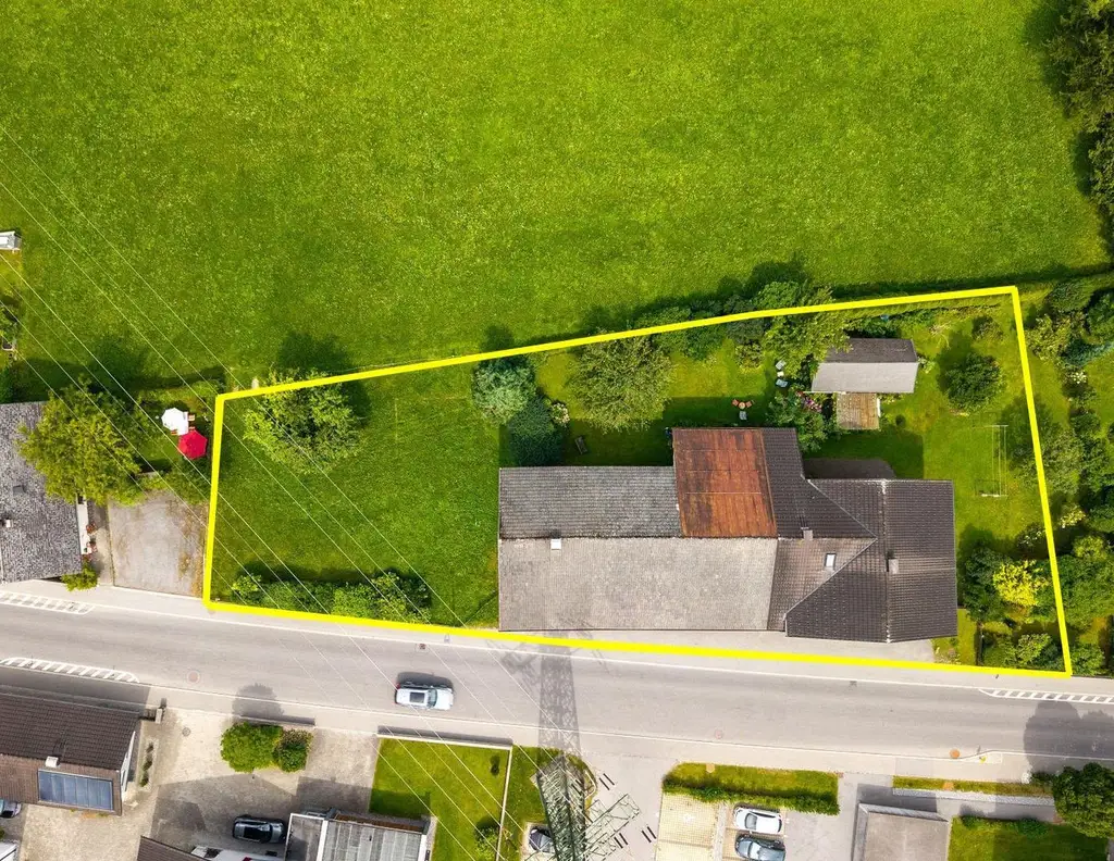 Grundstück mit Altbestand