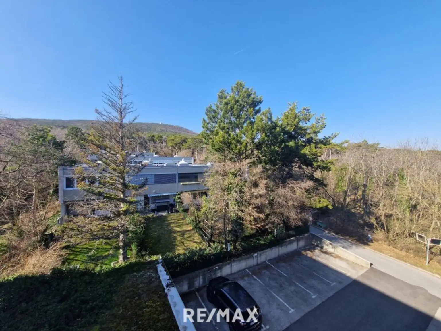 Aussicht Wohn- und Schlafzimmer