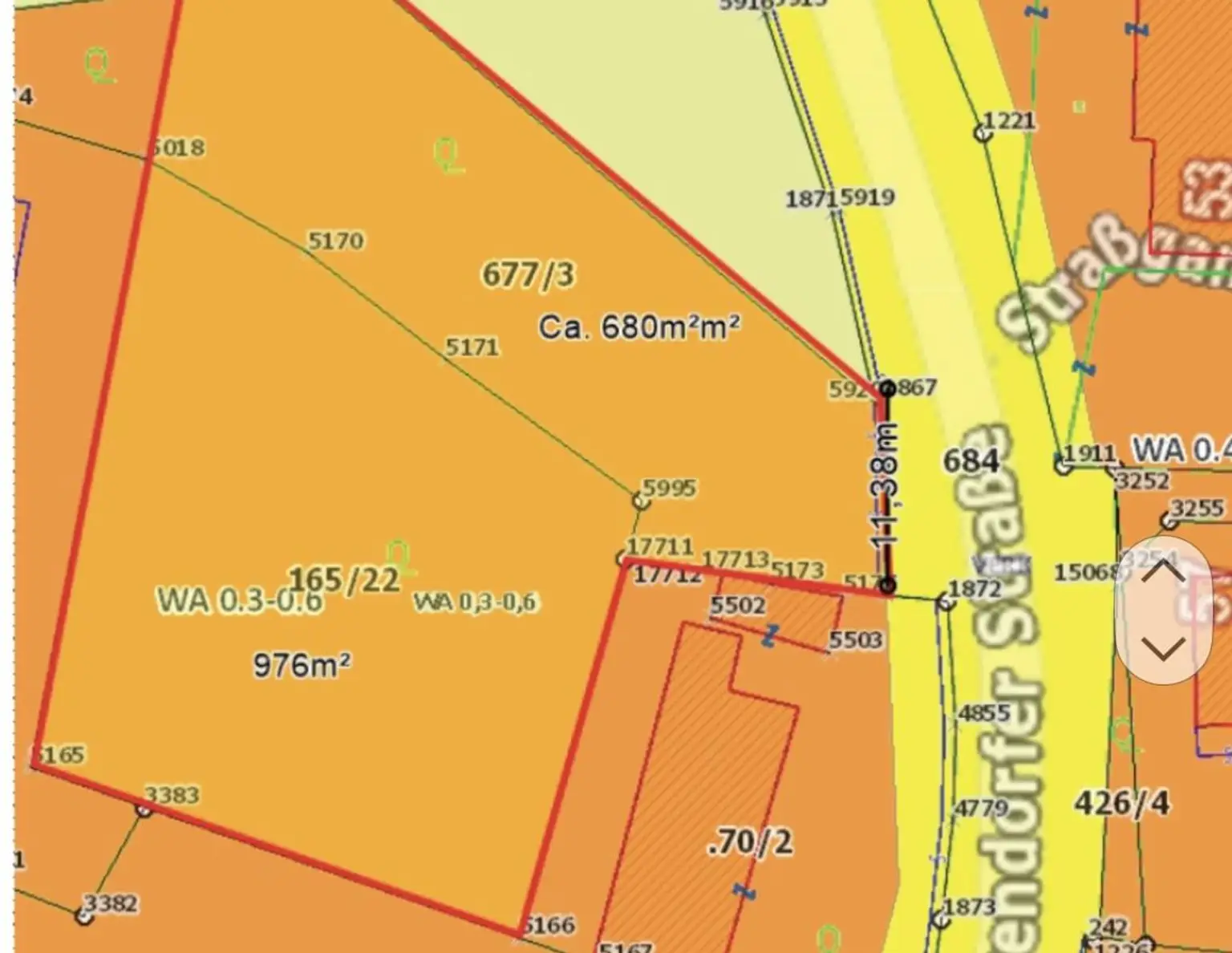 Baugrundstück in Graz-Wetzelsdorf - auch für Bauträger interessant (Provisionsfrei)