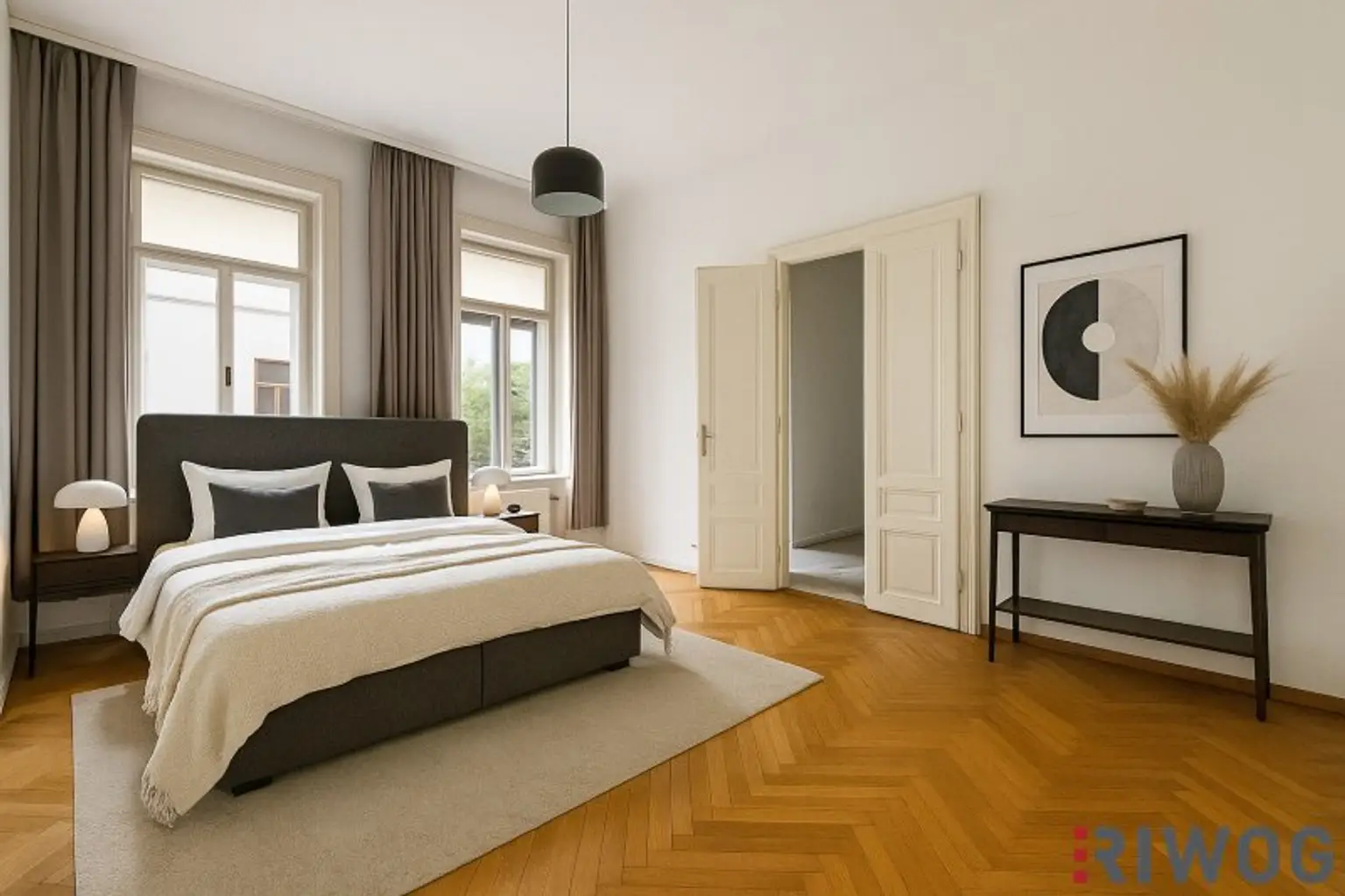 MITTEN IM SIEBTEN | Ost/West ausgerichteter Stil-Altbau mit Balkon | Sanierungsbedürftig | Grünblick | Prachtvolles Jahrhundertwendehaus