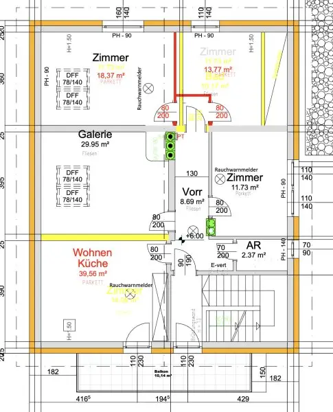 GROßZÜGIGE DACHGESCHOSSWOHNUNG MIT BALKON ZUR VERMIETUNG AB 01.10.2025!