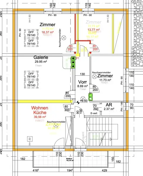 GROßZÜGIGE DACHGESCHOSSWOHNUNG MIT BALKON ZUR VERMIETUNG AB 01.10.2025!