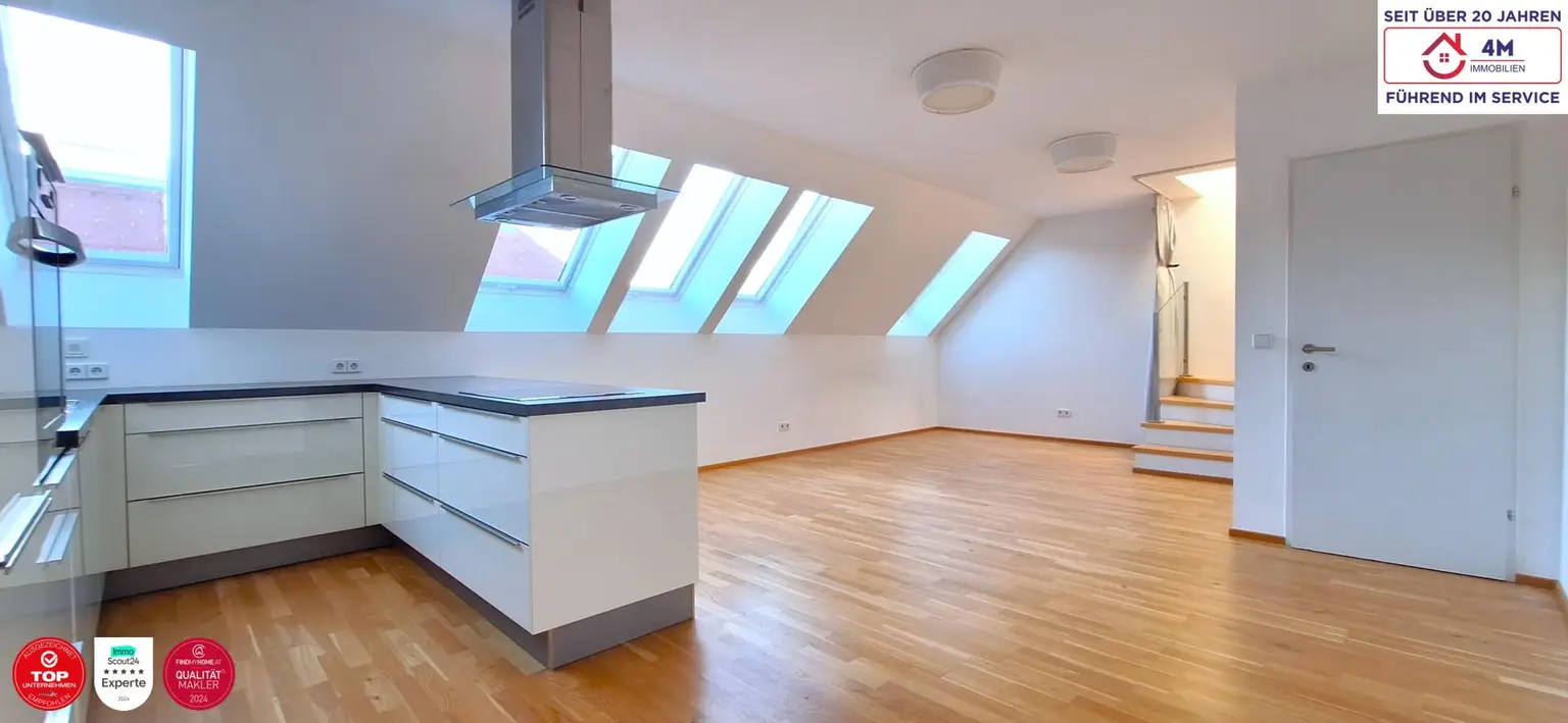 🏙️🌤️ Rooftop Living – Blick auf Stephansdom 🕍