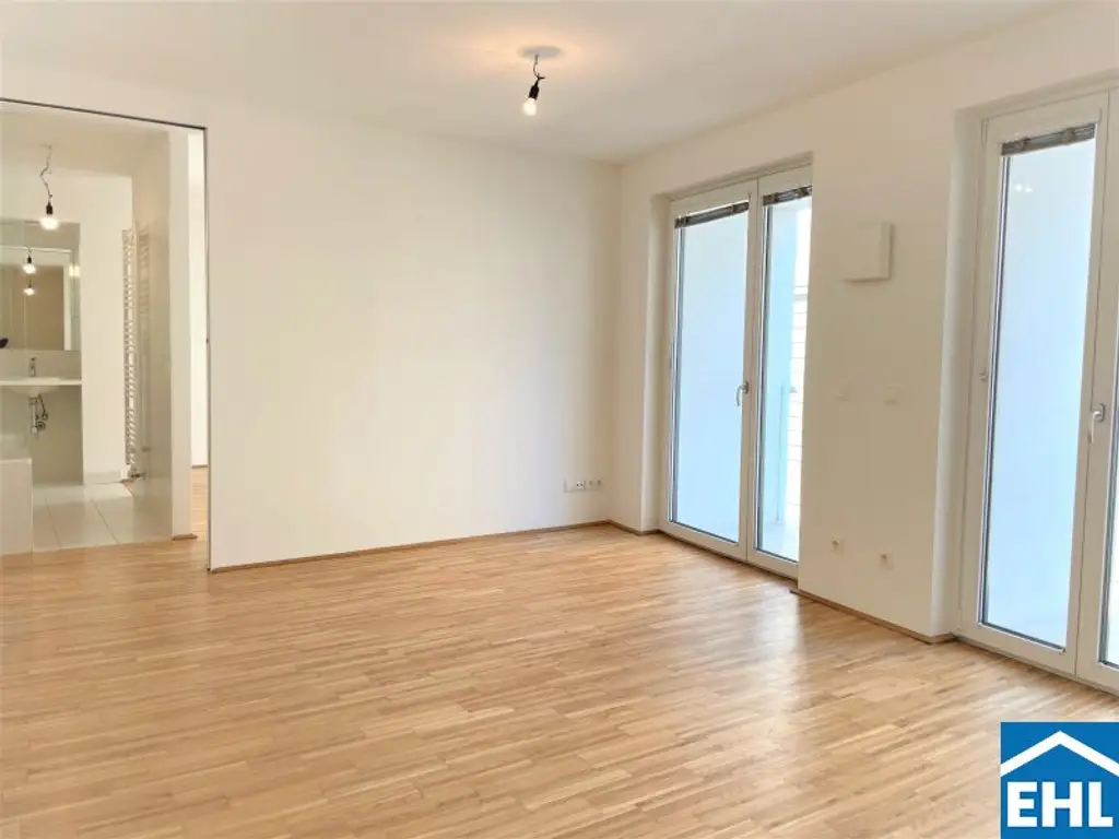 Perfekt aufgeteilte 2 Zimmerwohnung mit Balkon