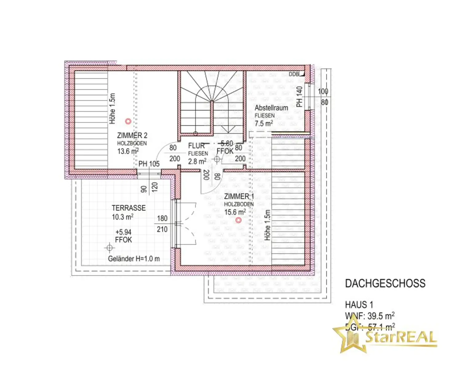 Plan Dachgeschoss