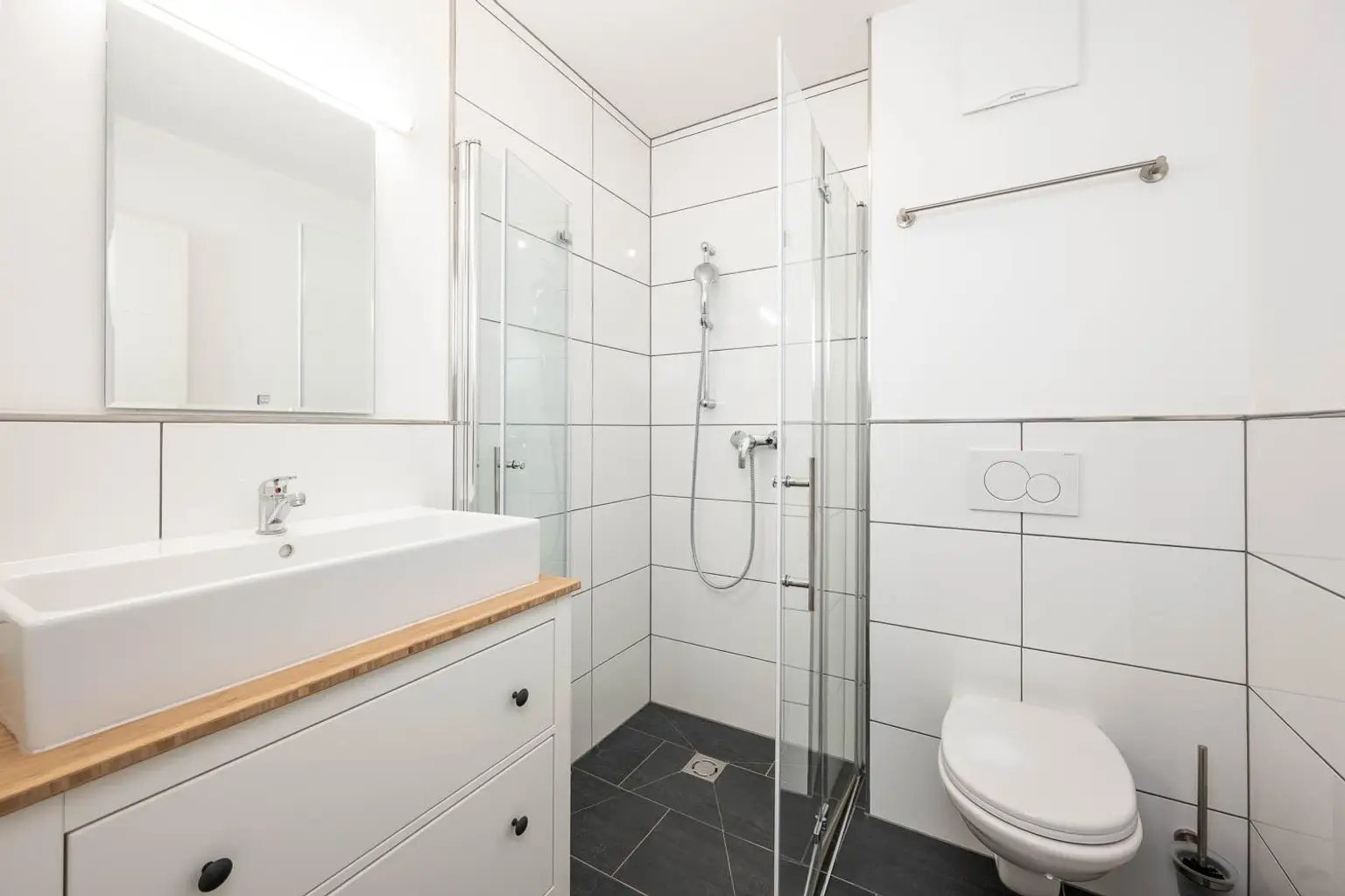 Badezimmer im Schlafzimmer