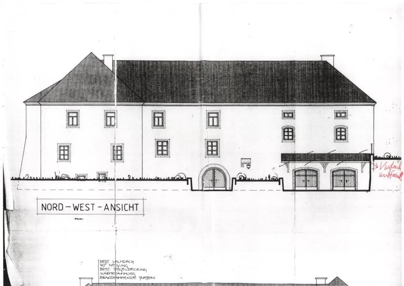 Herrschaftlicher Dreikanthof im Weinviertel