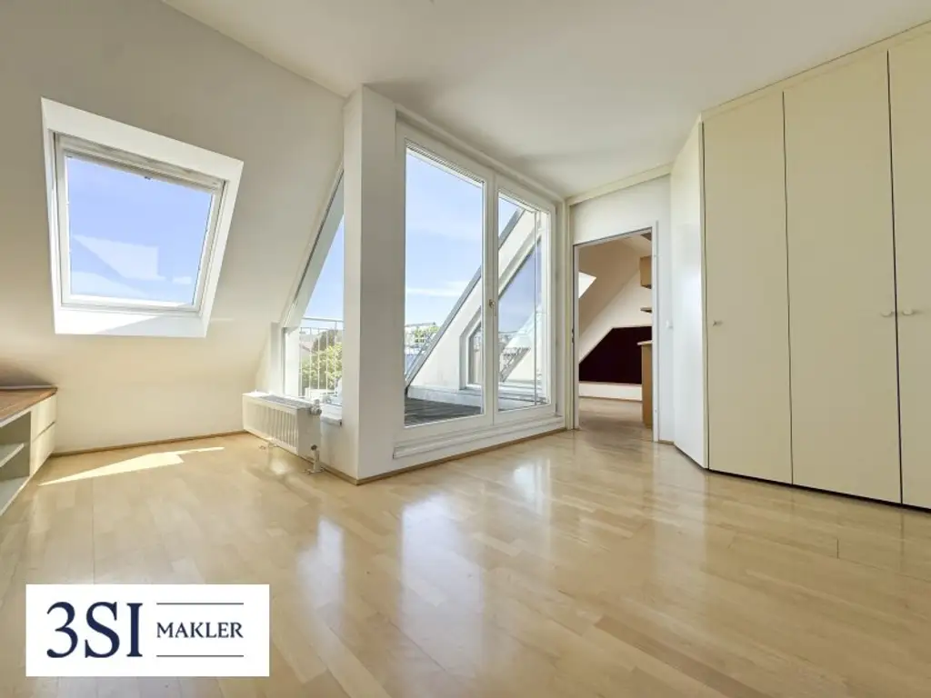 Traumblick! Urbanes Wohnen– 1,5-Zimmer-Juwel im 7. Bezirk mit riesiger Dachterrasse