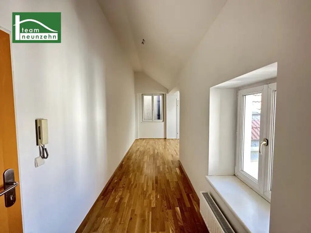 Panoramablick-Wohnung mit Dachterrasse nahe U6 Meidling zwischen Schönbrunn und Wienerberg - Frisch renoviert!