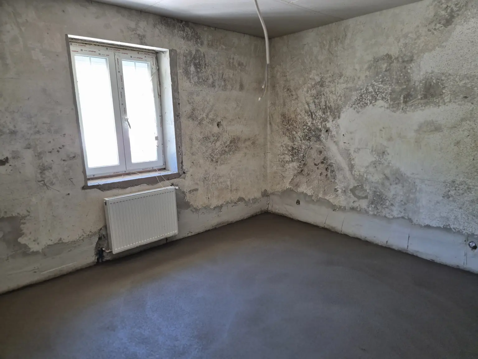 Schlafzimmer Rohzustand Juni 2026