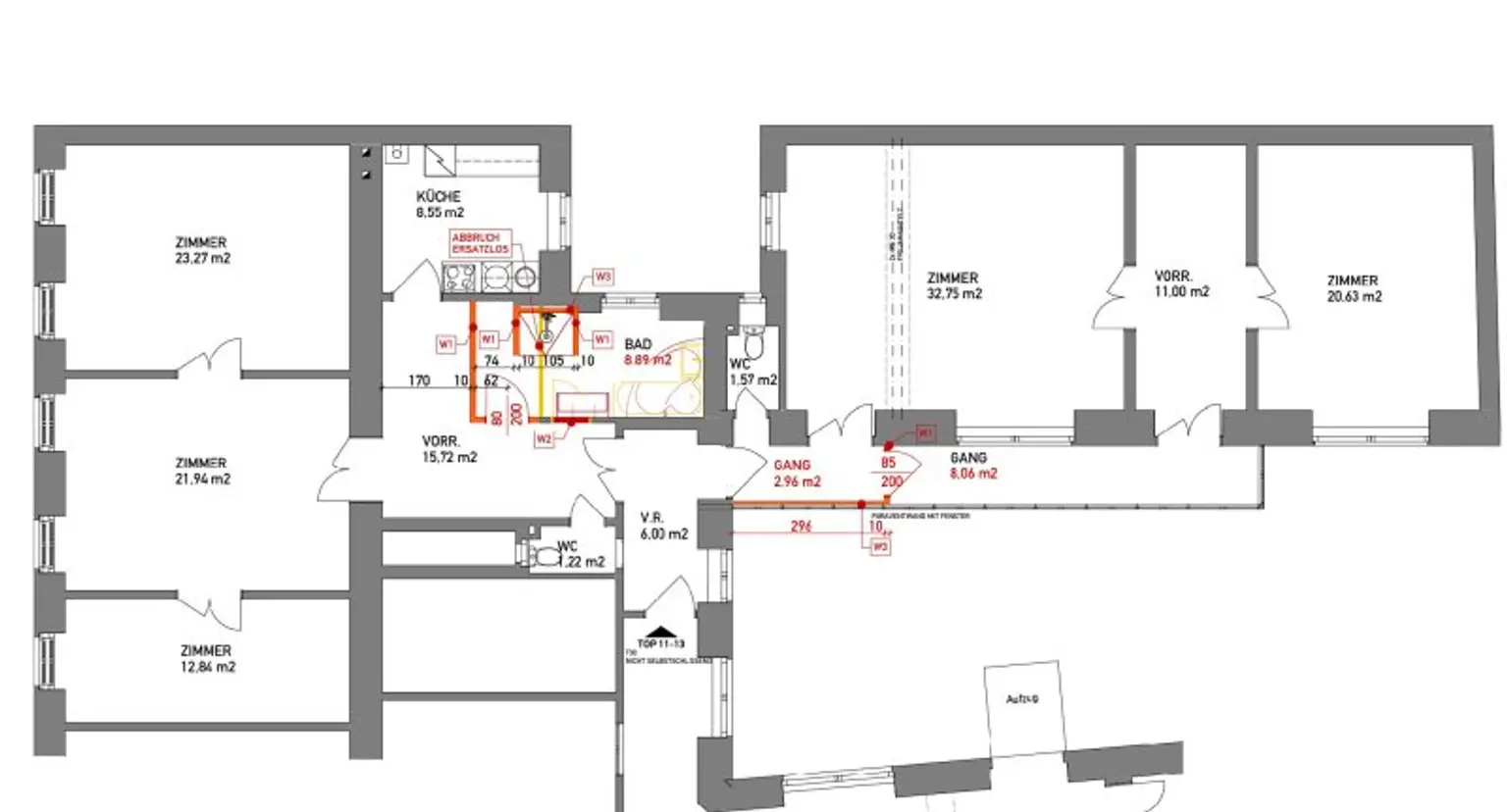 Großzügige Altbauwohnung im Herzen des Stuwerviertels