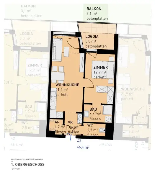 PROVISIONSFREI - Aspern Flats 101 - Ihr Traum vom Eigenheim im Grünen