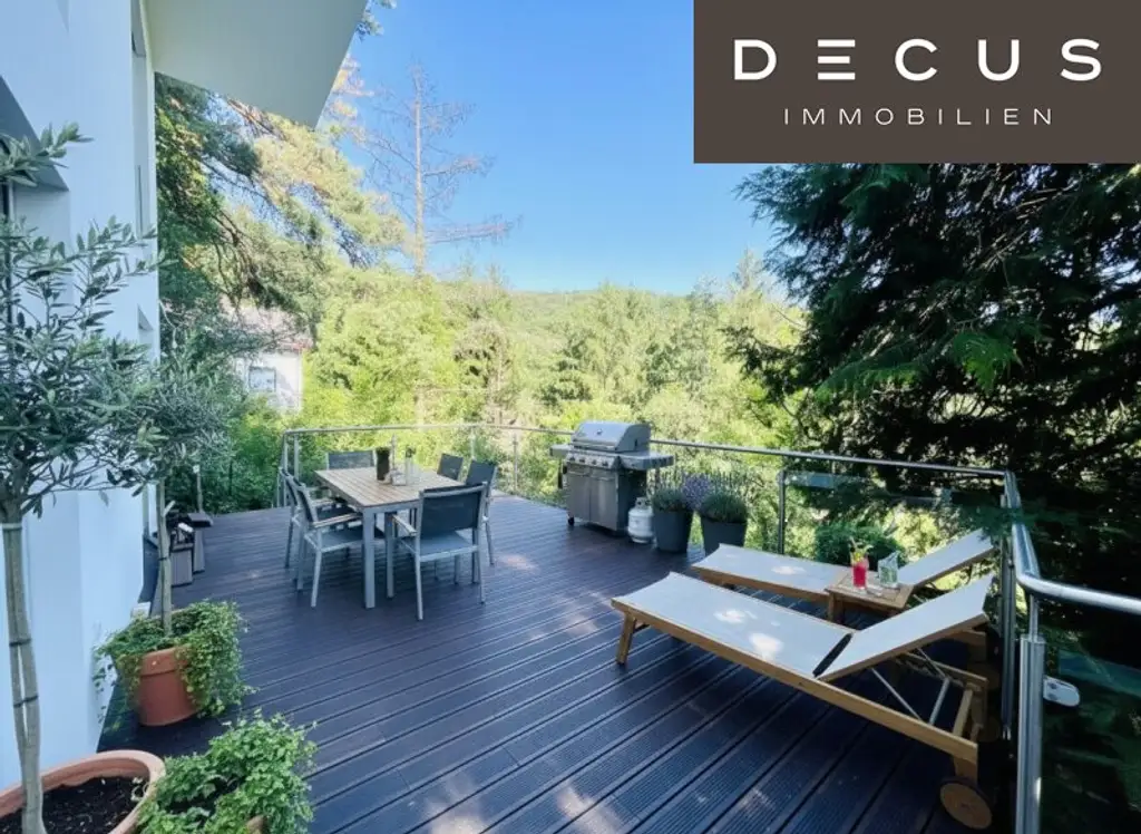 EINFAMILIENHAUS IM GRÜNEN - WALDIDYLLE IN WIEN - TERRASSEN GARTEN STELLPLATZ