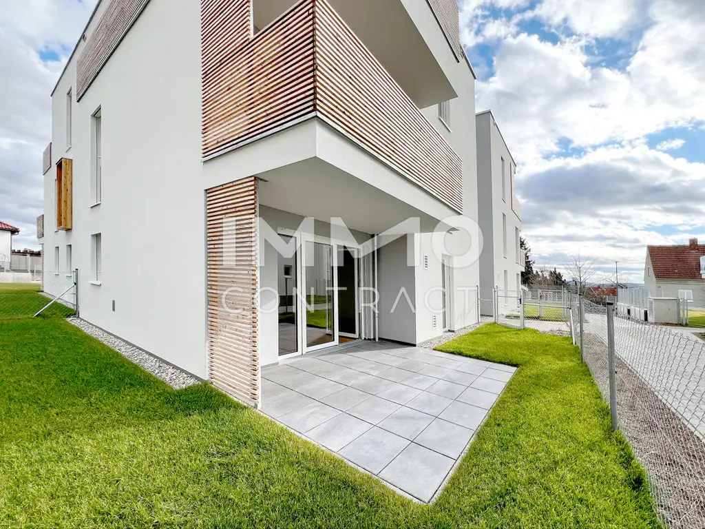 KREMSER WOHNDOMIZIL
2Zi- 52qm- Gartenwohnung, Lift, Tiefgarage, in beliebter Grünruhelage