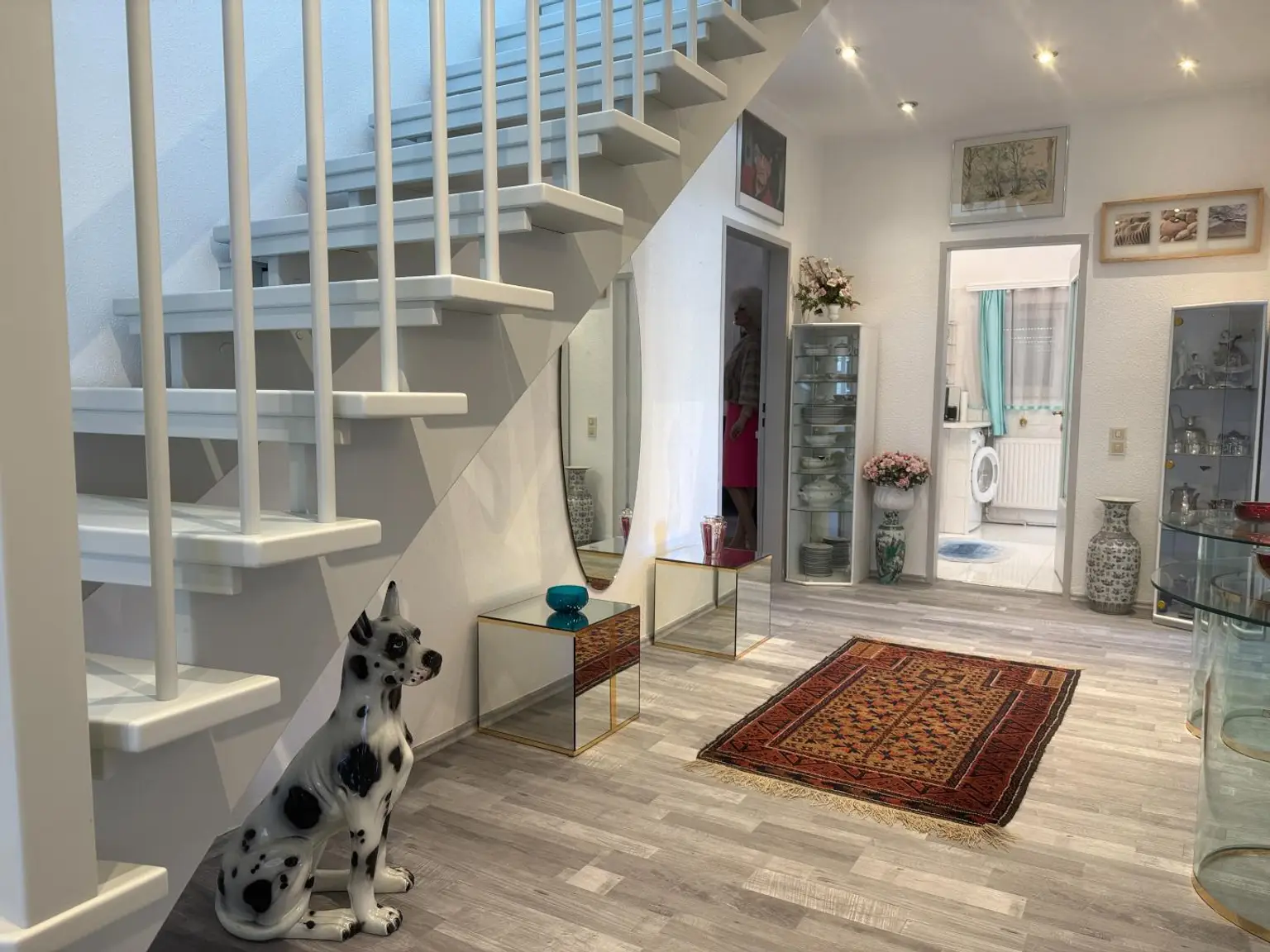 neue maßangefertigte Stiege ins OG