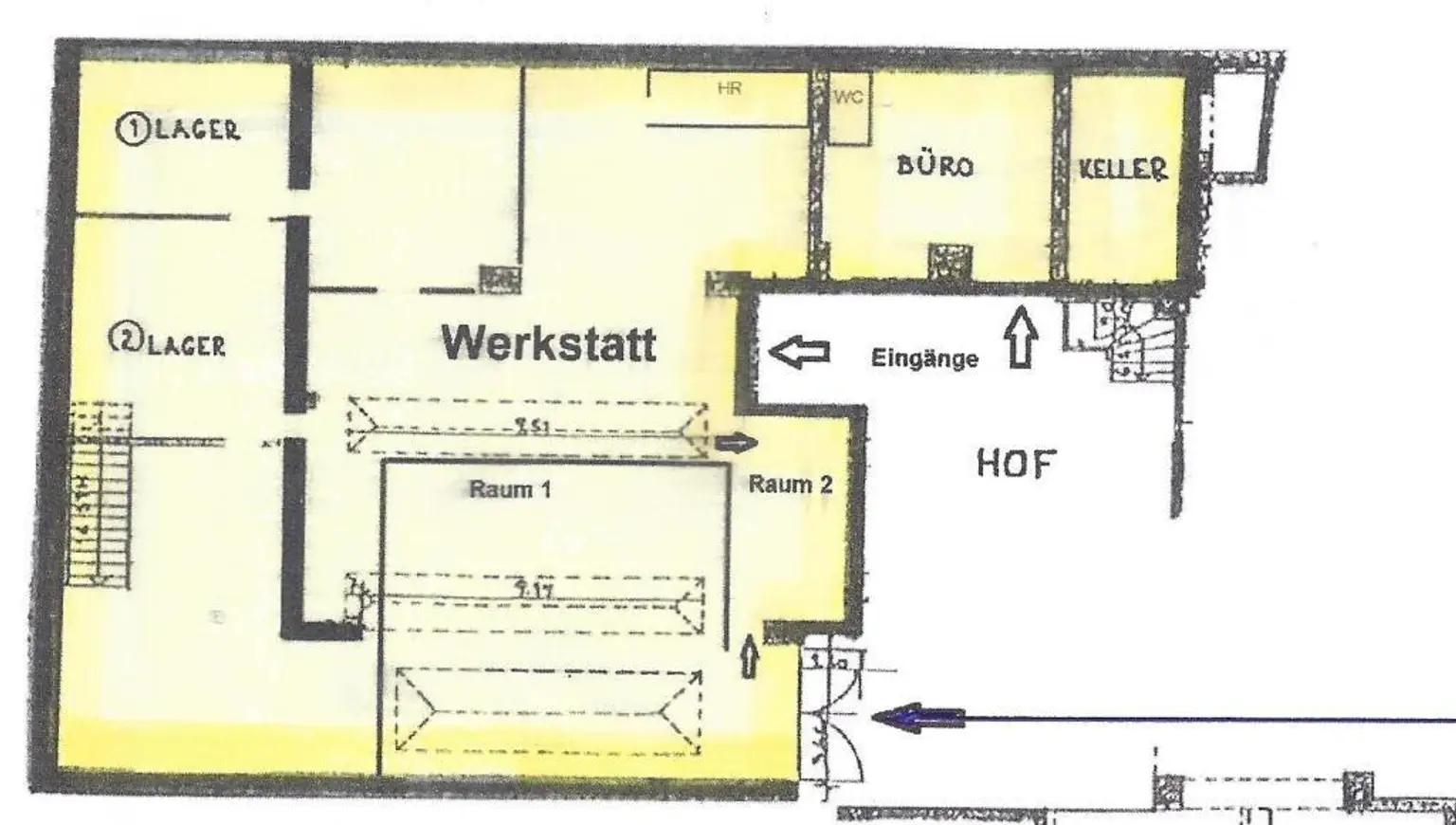 Grundrissplan