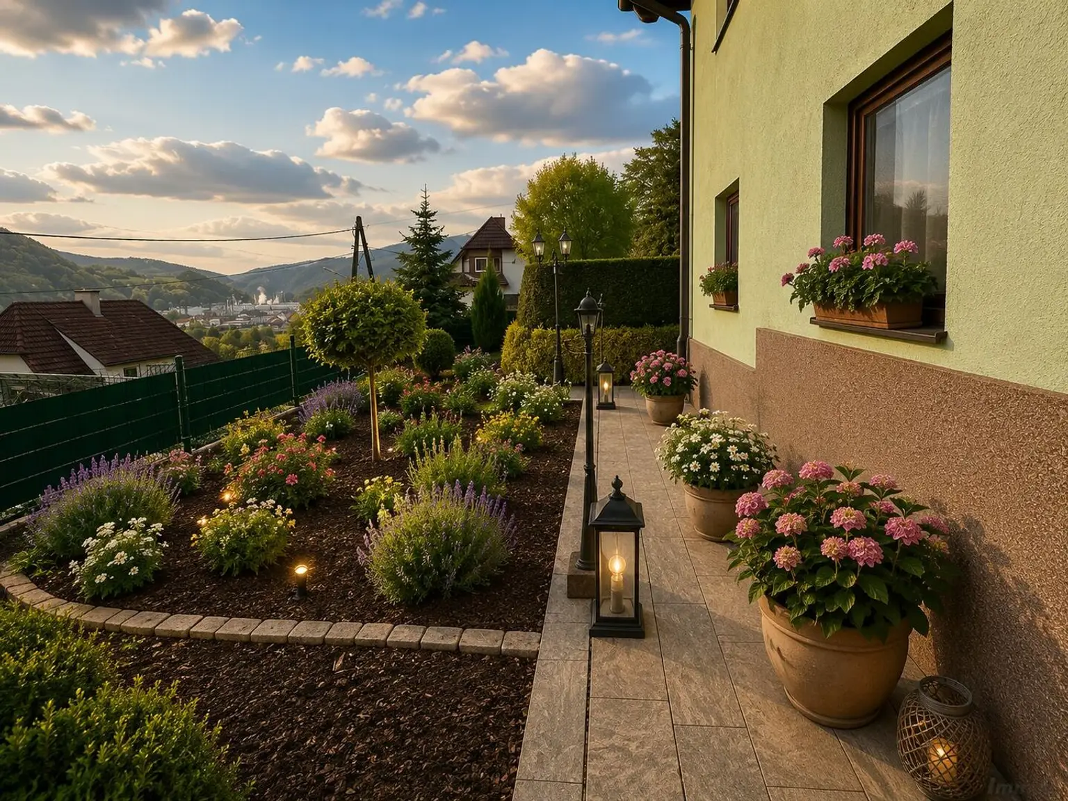 Garten mit Aussicht