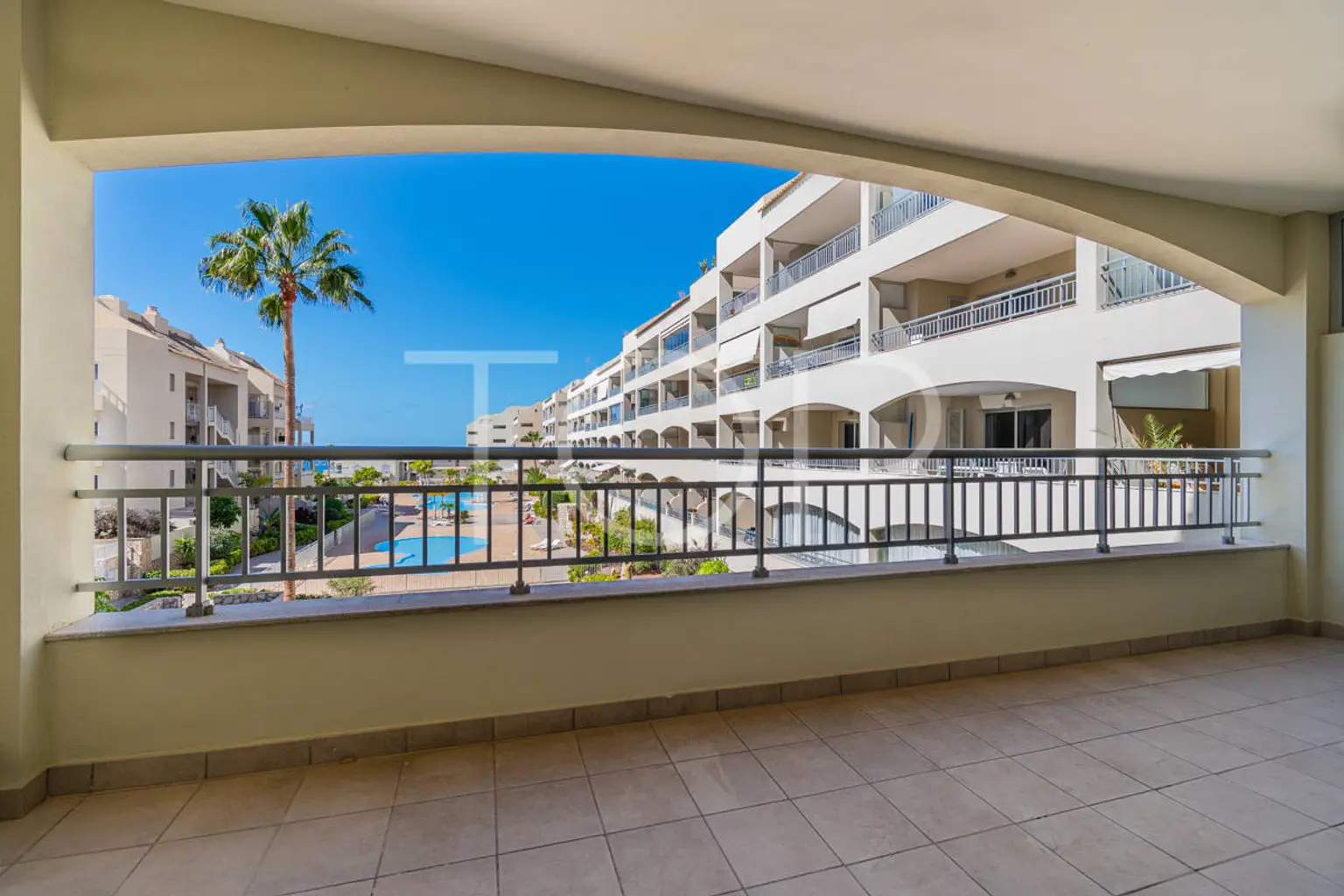Apartamento de una habitación con terraza y bonitas vistas en San Remo, Palm-Mar