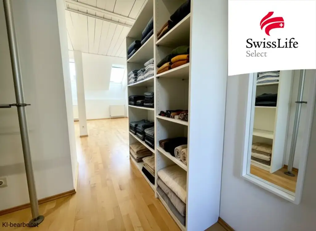 Besondere Penthousewohnung mit begehbarem Kleiderschrank & Südost-Terrasse