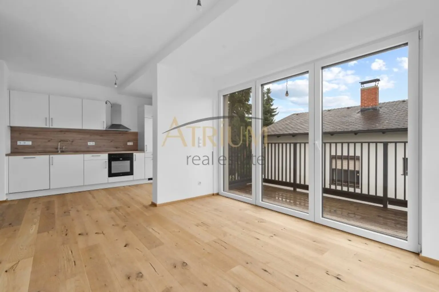 Erstbezug – moderne 2-Zimmer-Wohnung mit Balkon & Fernblick