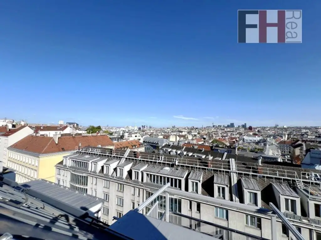 Neuwertige Dachgeschossmaisonette in Mariahilfer TOP-Lage, 2,5 Zimmer, 2 Terrassen Richtung Nord/West in ruhigen Innenhof!