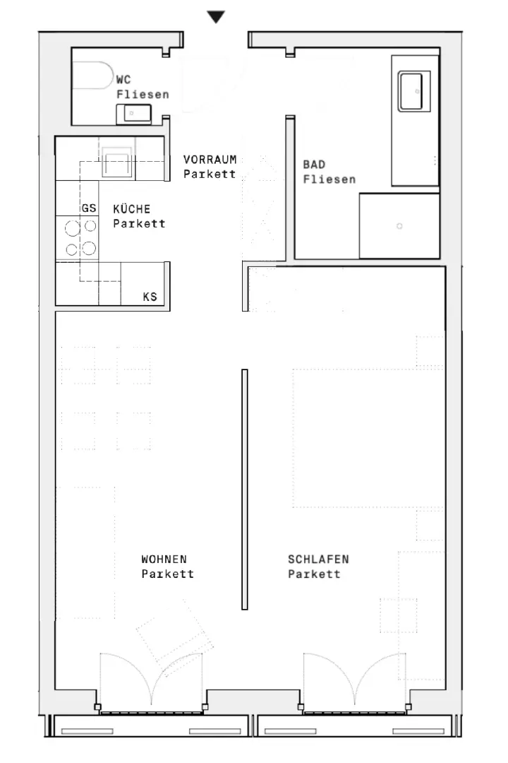 DC-FLATS: High-End-Apartment bei der UNO-City!! ERSTBEZUG!!
