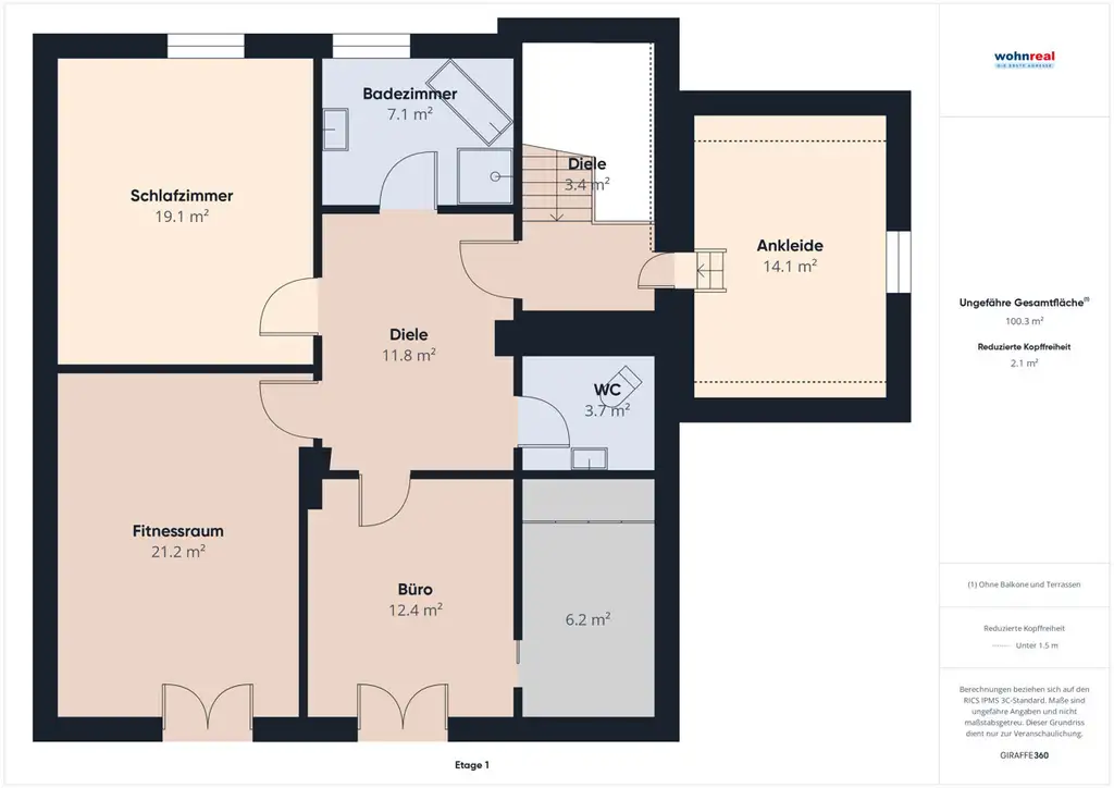 Exklusives Wohnjuwel mit Panoramablick auf die Sternbergkirche – sonnig und ruhig gelegen
