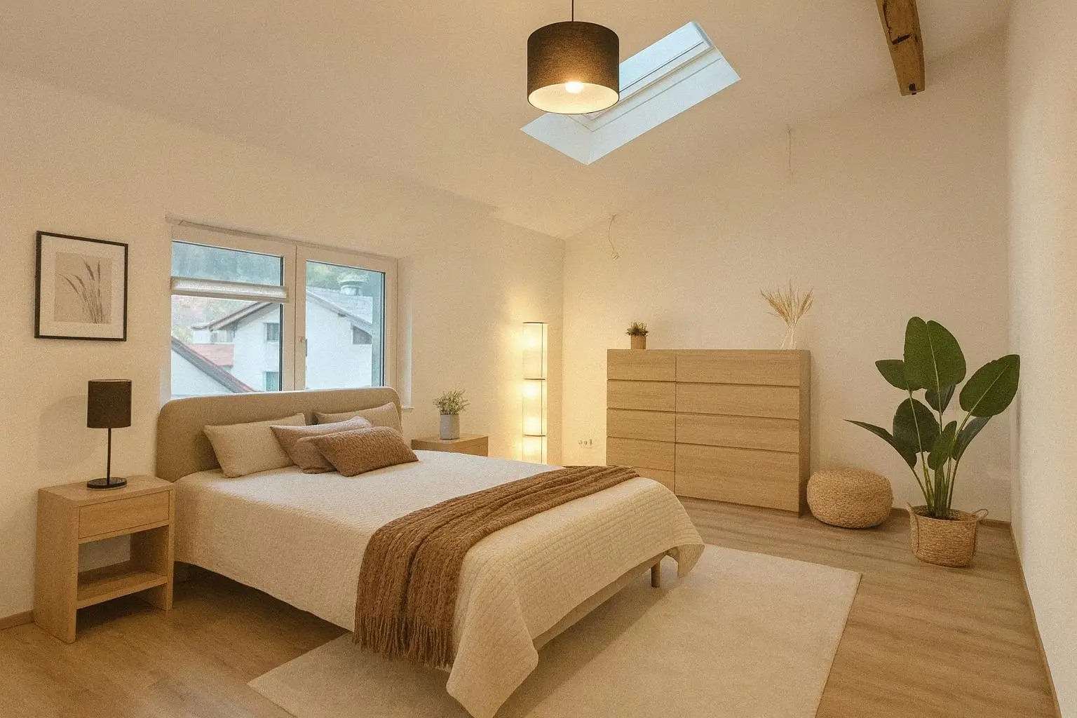 Wohnung - Visualisierung Schlafzimmer II