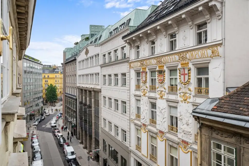TRAUMHAFTE KLIMATISIERTE ALTBAUWOHNUNG MIT 2 BÄDERN UND BALKON - MÖBEL OPTIONAL