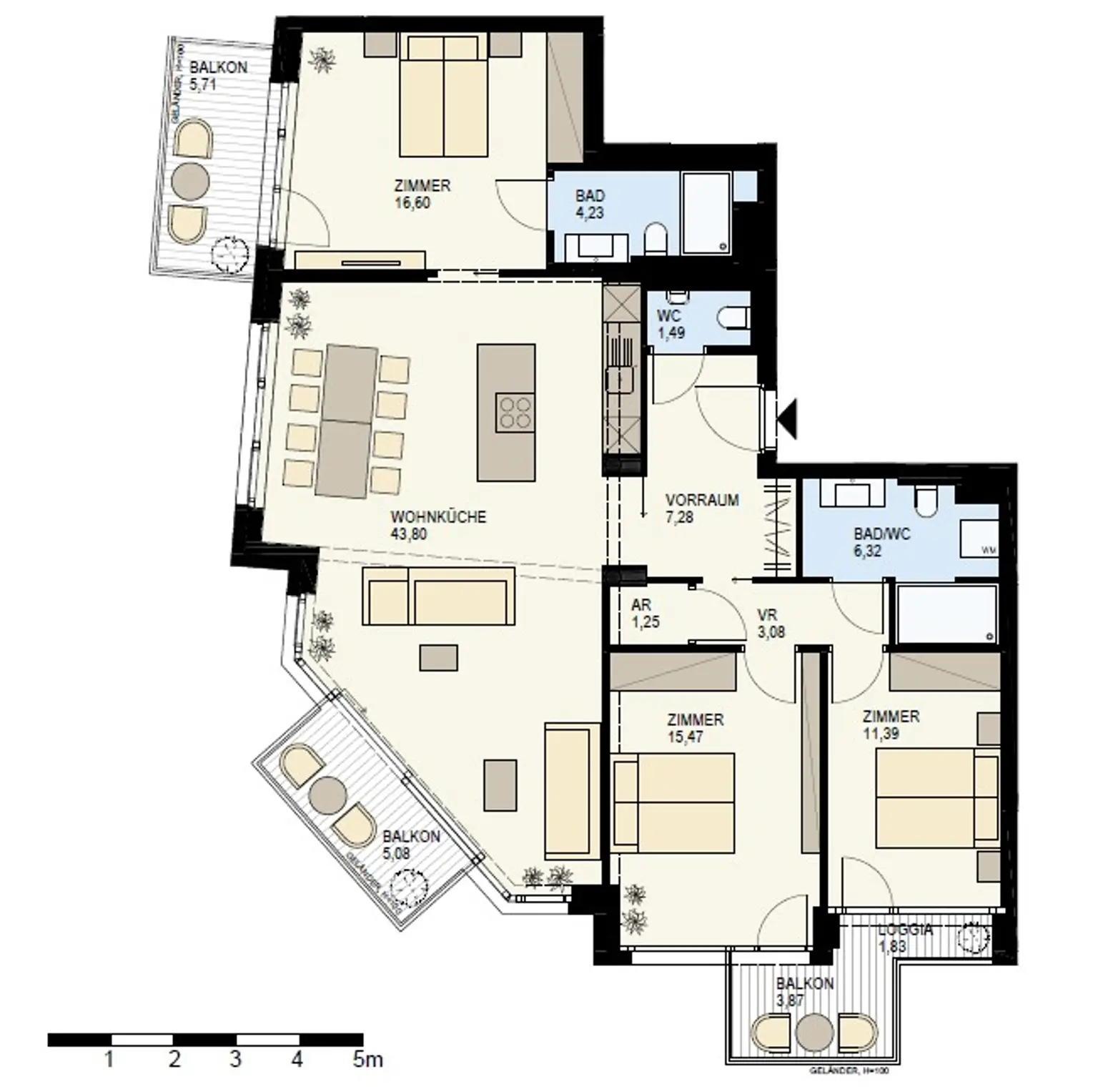 FAMILIENHIT: 4 ZIMMER WOHNUNG MIT BALKON