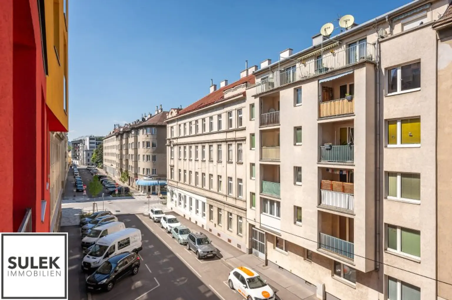 Nähe Floridsdorf Bahnhof (S+U): gepflegte 2-Zimmer-Wohnung mit tollen Lichtverhältnissen