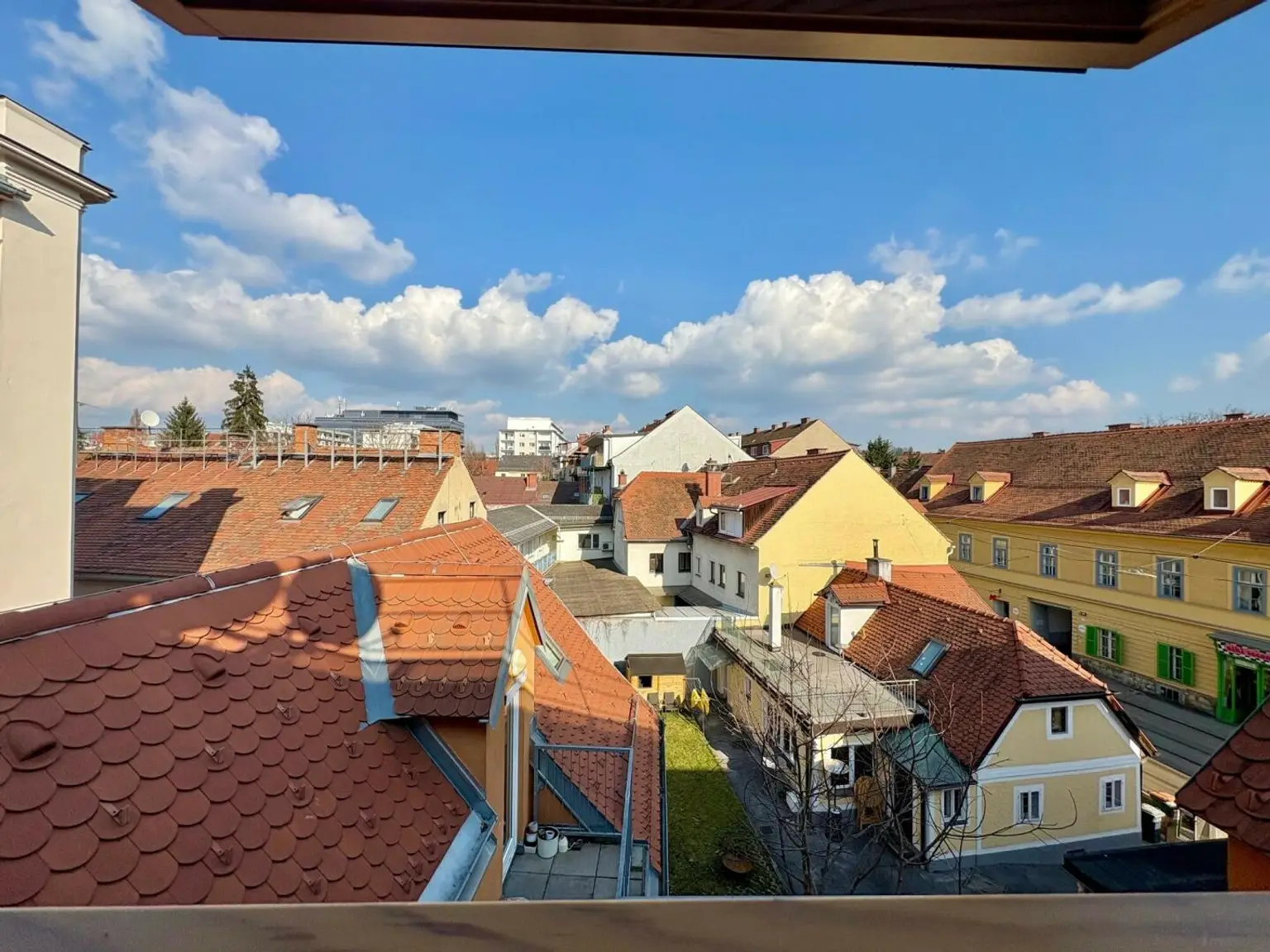 Ausblick über die Dächer