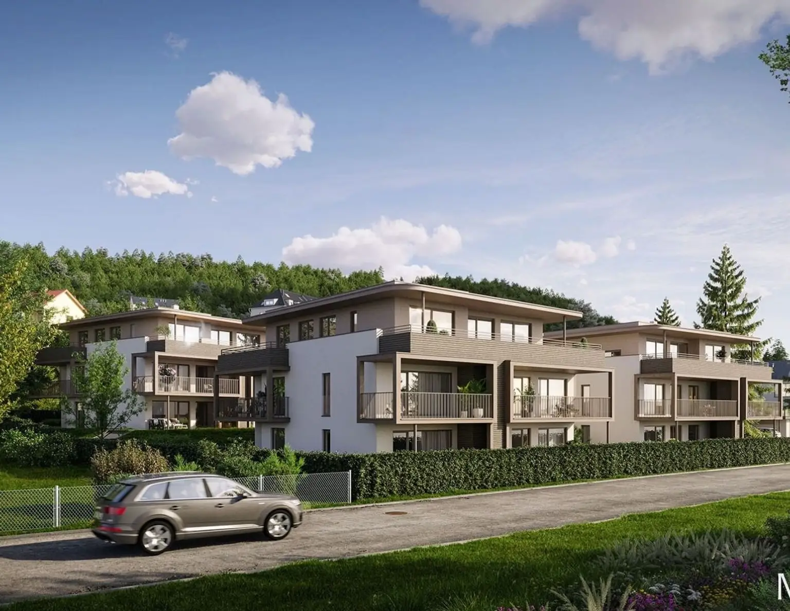 Kreuzbergl Villen -3 Zimmer Wohnung - Ein Projekt von MADILE