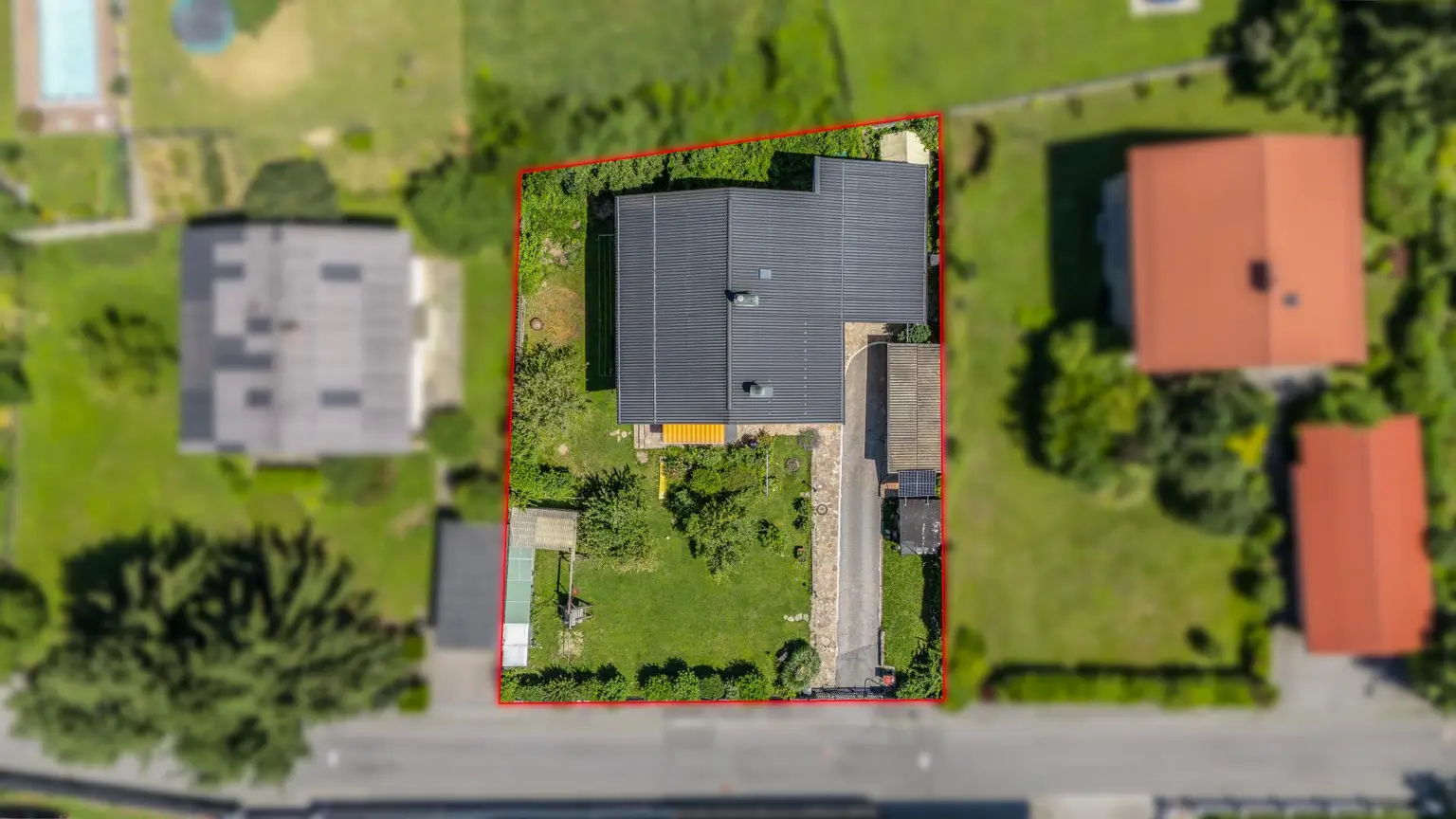Ansicht von oben