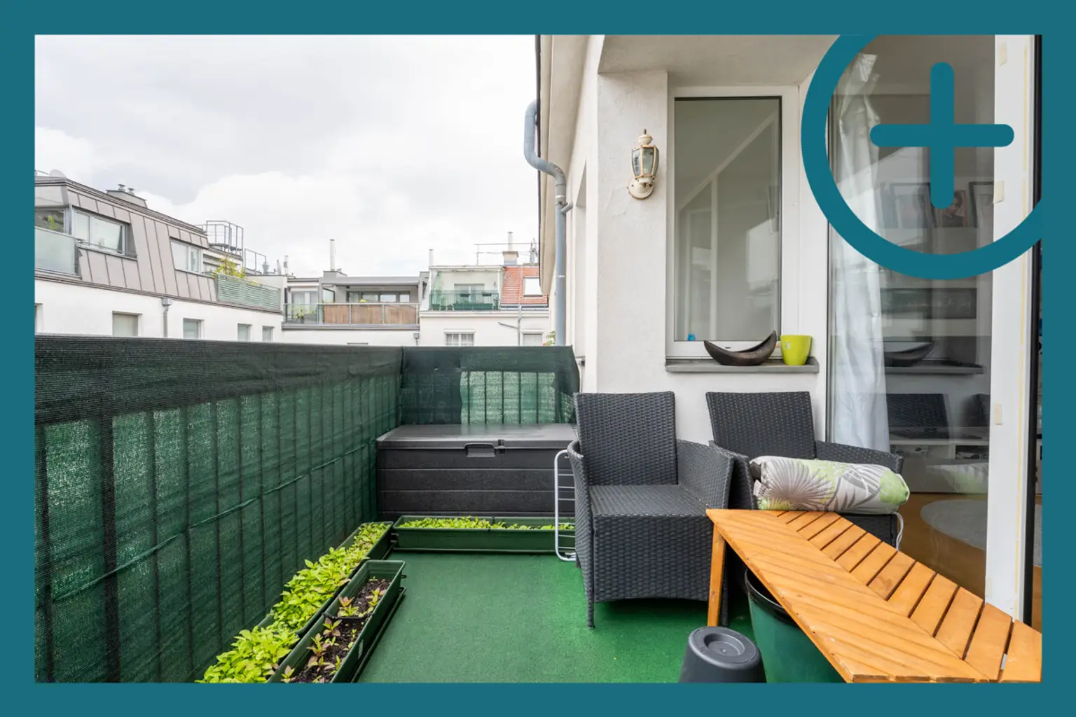 Gemütliche 3-Zimmer Wohnung in ruhiger Hoflage