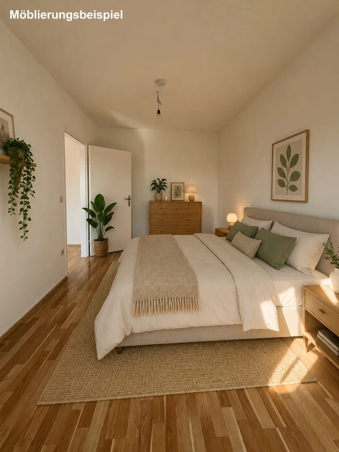 Schlafzimmer mit Möb