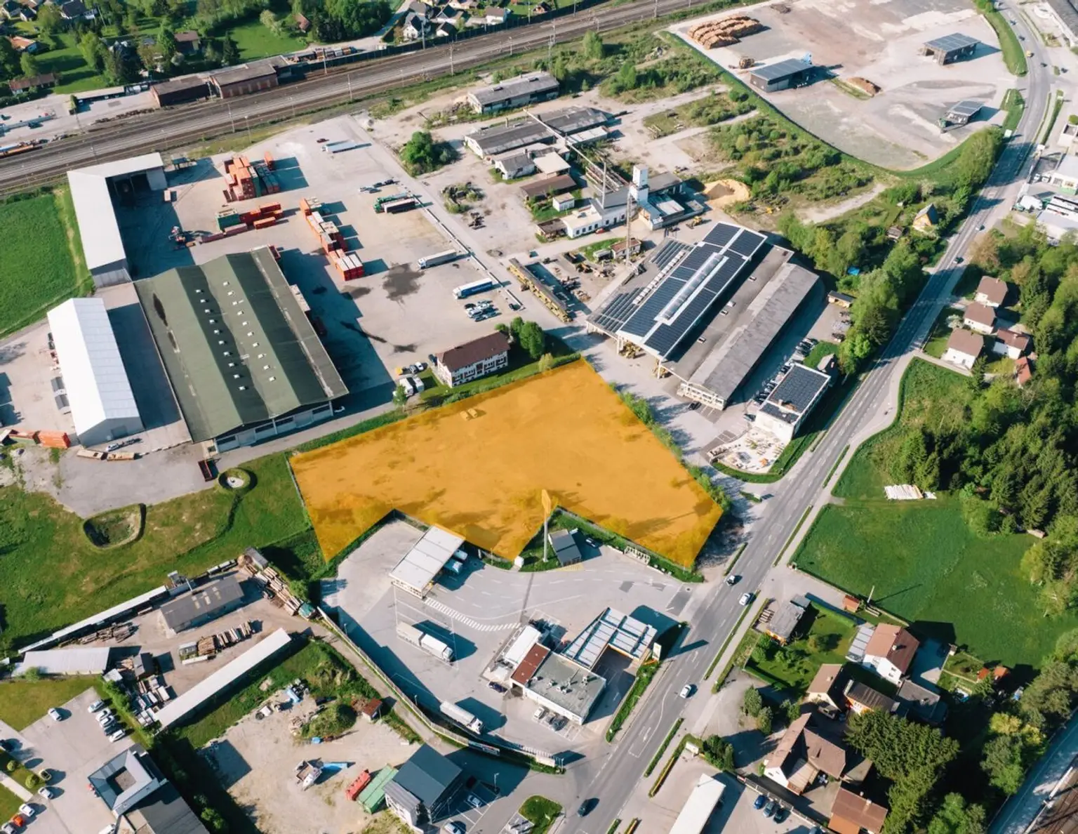 Gewerbegrundstück mit Entwicklungspotenzial in Fürnitz - ca. 8.300 m² - Miete oder Baurecht möglich