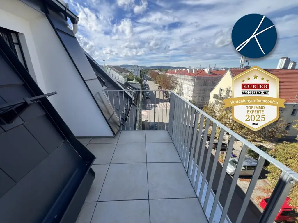 Gut vermietbarer Anlegertraum - U6 Erlaaer Straße: ‚PENTHOUSE-FEELING' im NEUBAU-ERSTBEZUG