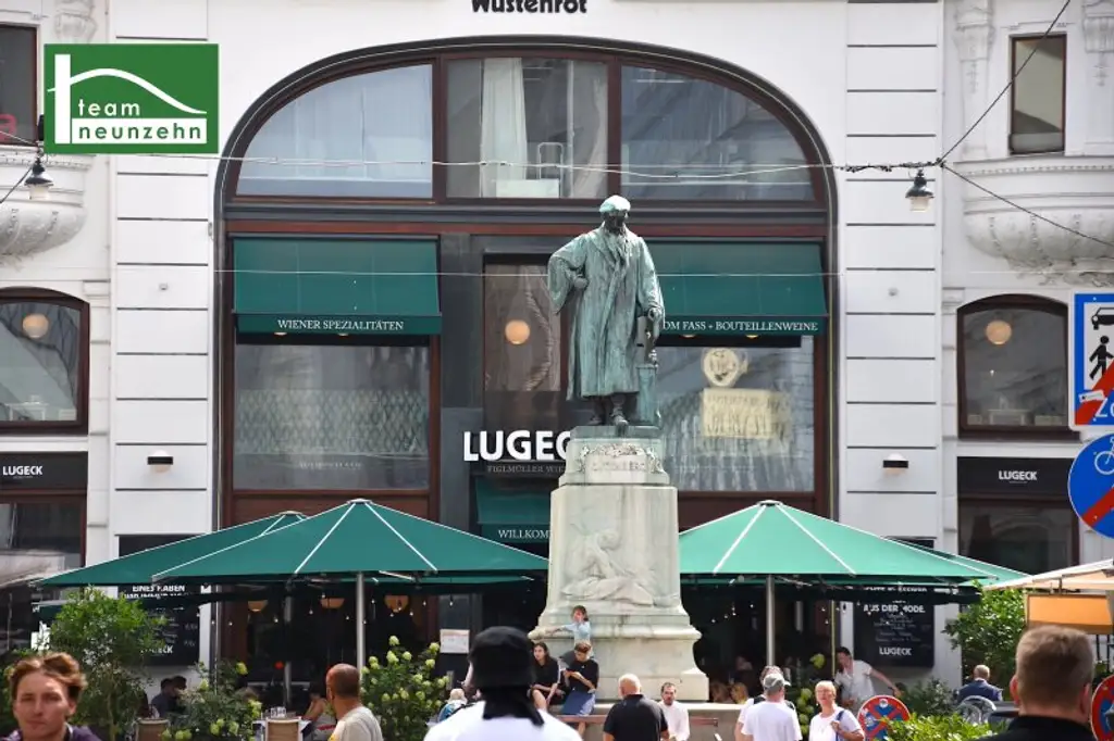 Klimatisierte Wohnung in Hofruhelage am Hohen Markt mit Stellplatzberechtigung! 2 Bäder und Balkon!