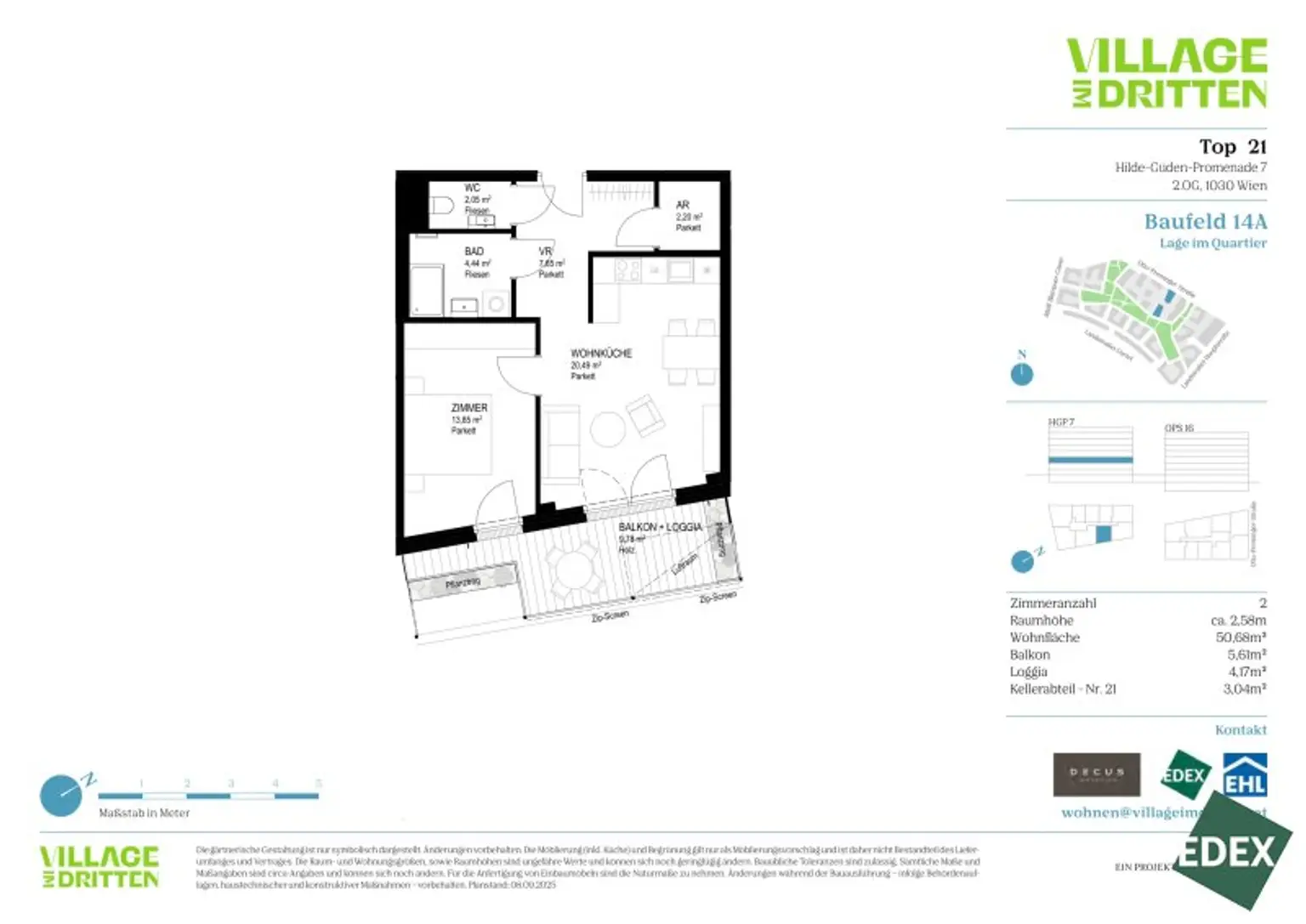 VILLAGE IM DRITTEN | BAUFELD 14A | 5-ZIMMER GARTENWOHNUNG
