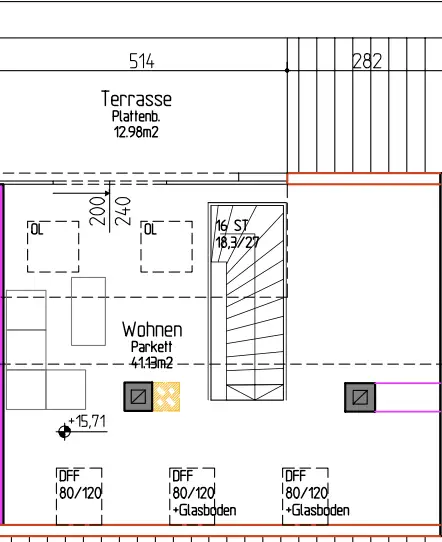 TRADITION TRIFFT MODERNE – EINZIGARTIGES WOHNJUWEL – ZENTRUM VON STEYR! Exklusives Wohnen über zwei Etagen mit traumhafter Dachterrasse!