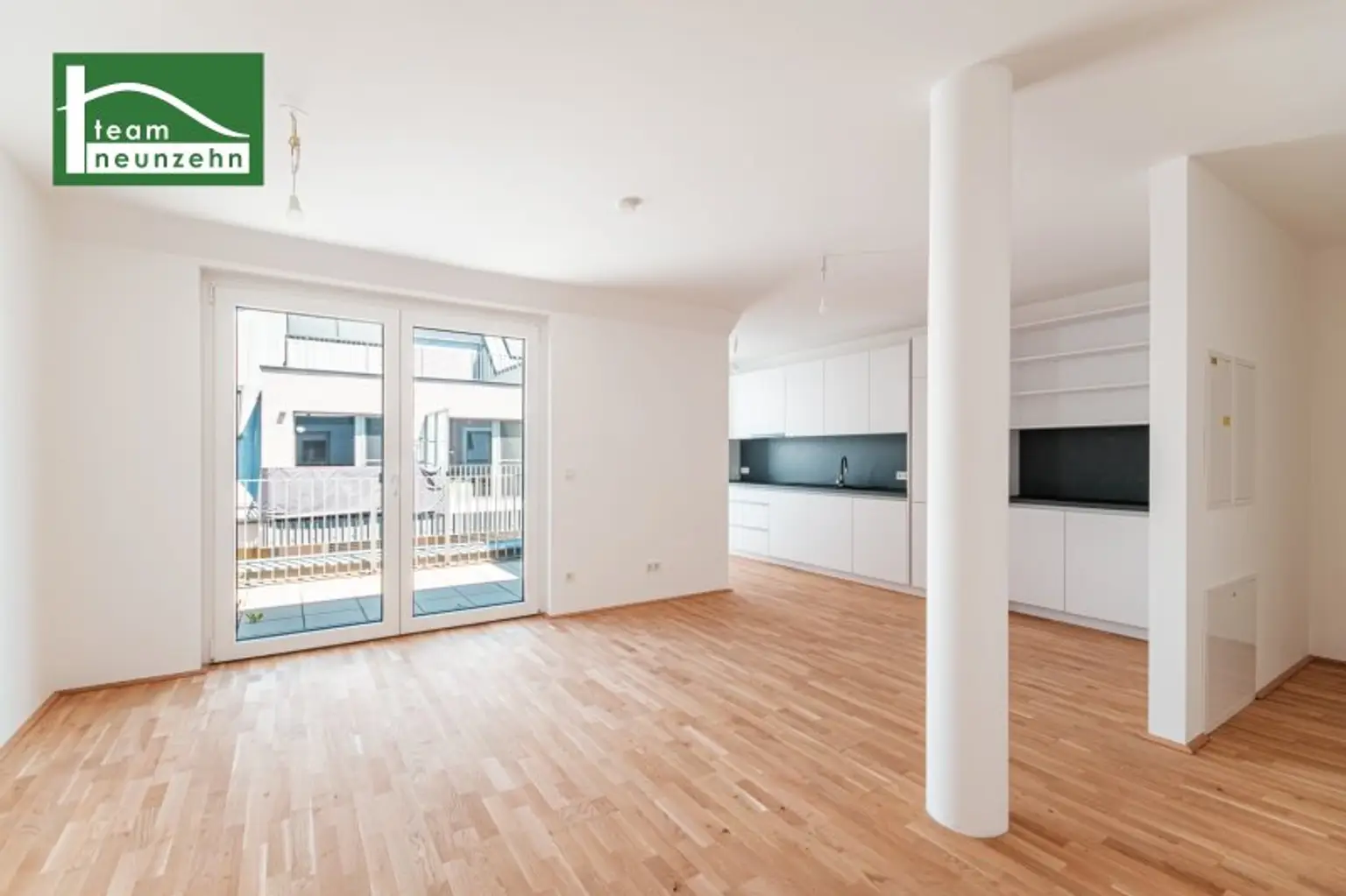 Sofort vermietbar, auch die Küche ist bereits inkludiert - Erstbezugs-Anlegerwohnung (Nettopreis)  in Toplage auf Eigengrund unweit der U1