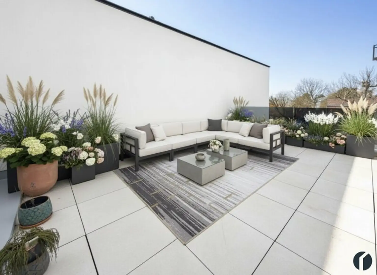 Einrichtungsbeispiel Terrasse (KI_generiert)