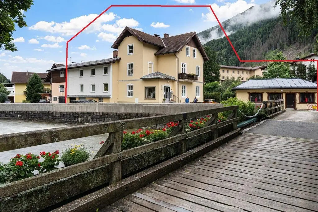 Charmantes Haus mit Ferienwohnungen im Herzen von Mallnitz