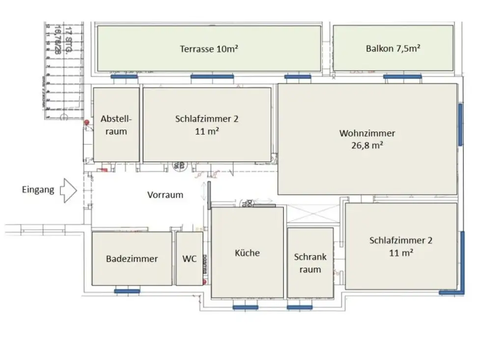 Moderne Wohlfühlwohnung in Ortsrandlage in Weiden am See
