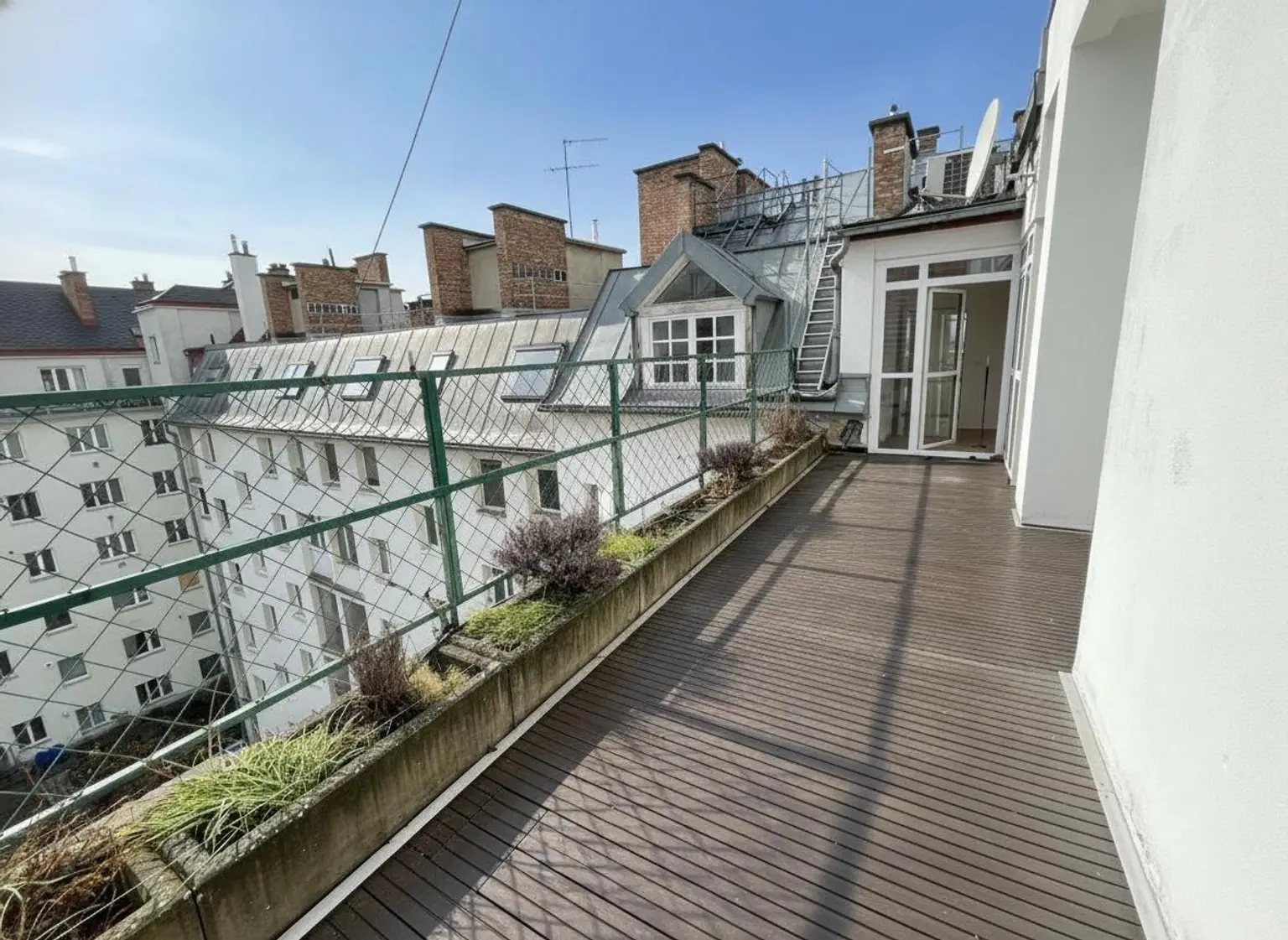 Terrasse - innenhofseitig