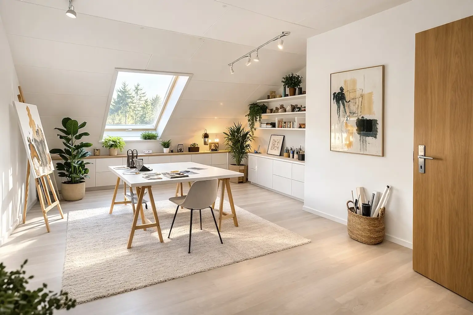 DG Atelierzimmer Möblierungsvorschlag