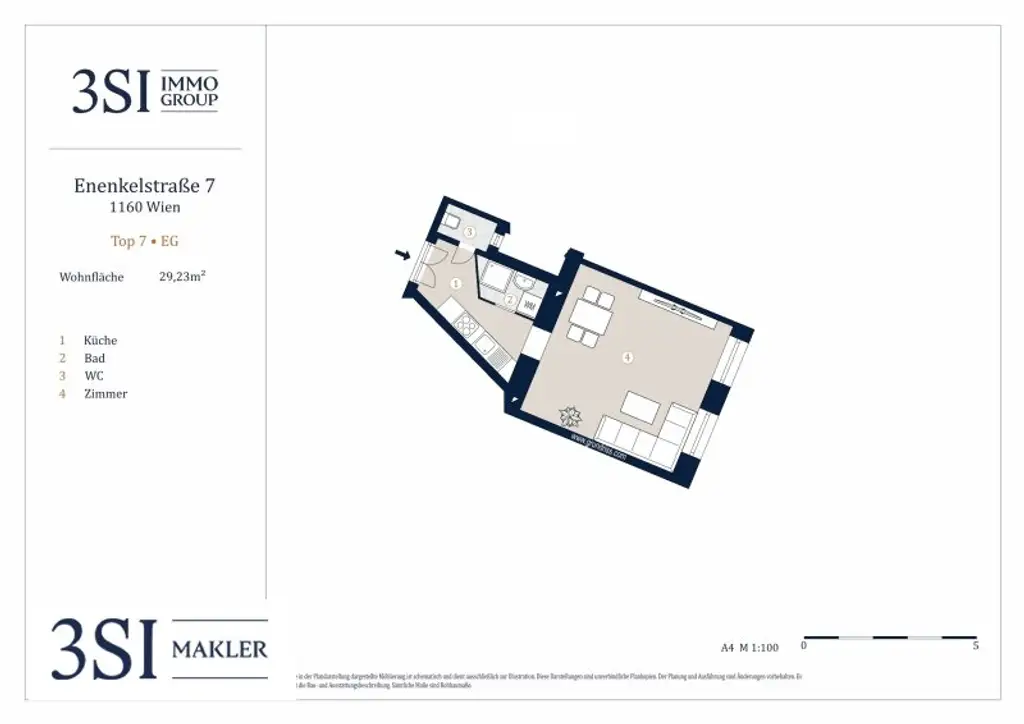 Charmantes 1-Zimmer-Apartment mit Wohlfühlfaktor!
