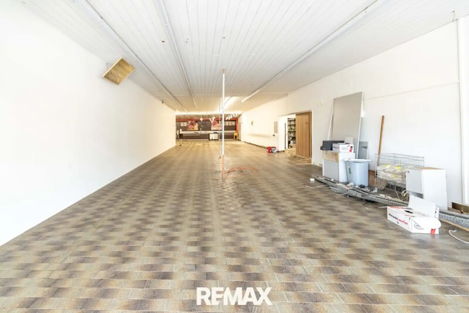 große Geschäftsfläche