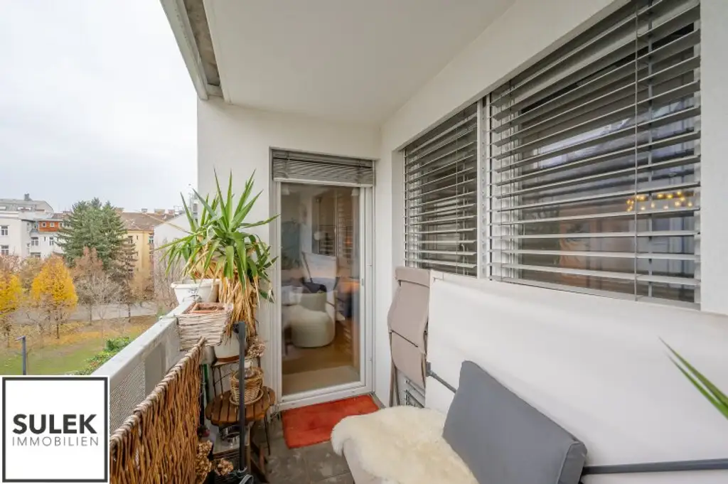 Wohnen in Margareten: perfekte 2 Zimmer Wohnung mit Balkon - ab 01.02.26!